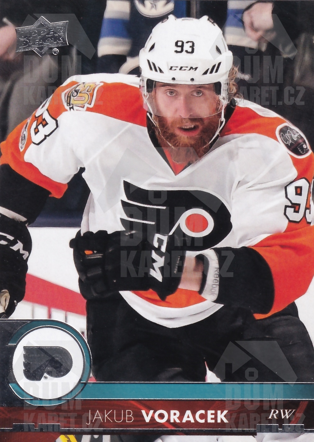Jakub Voráček - 2017/18 UD Series I. Hockey - #142
