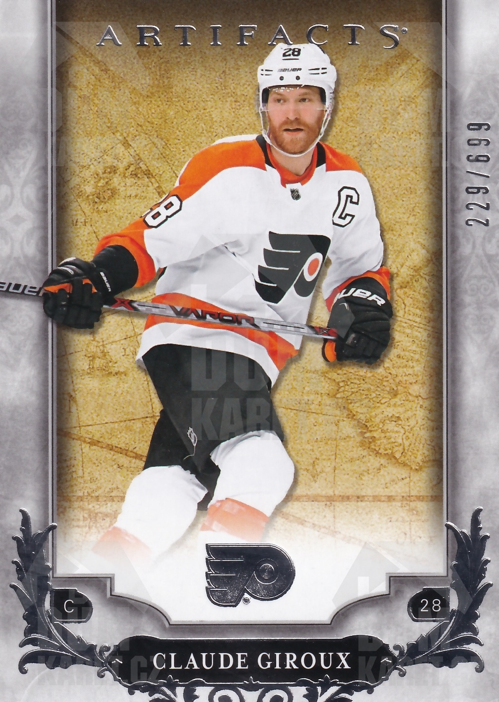 Claude Giroux - 2018/19 Artifacts Hockey - Stars /699 - #124