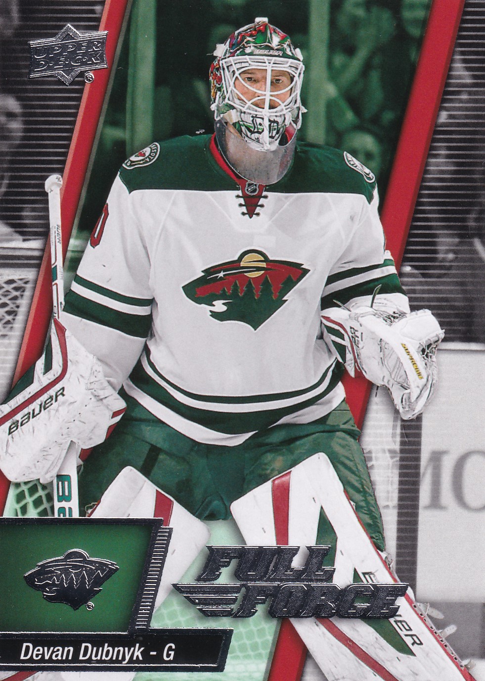 Devan Dubnyk - 2015/16 UD Full Force Hockey - #41