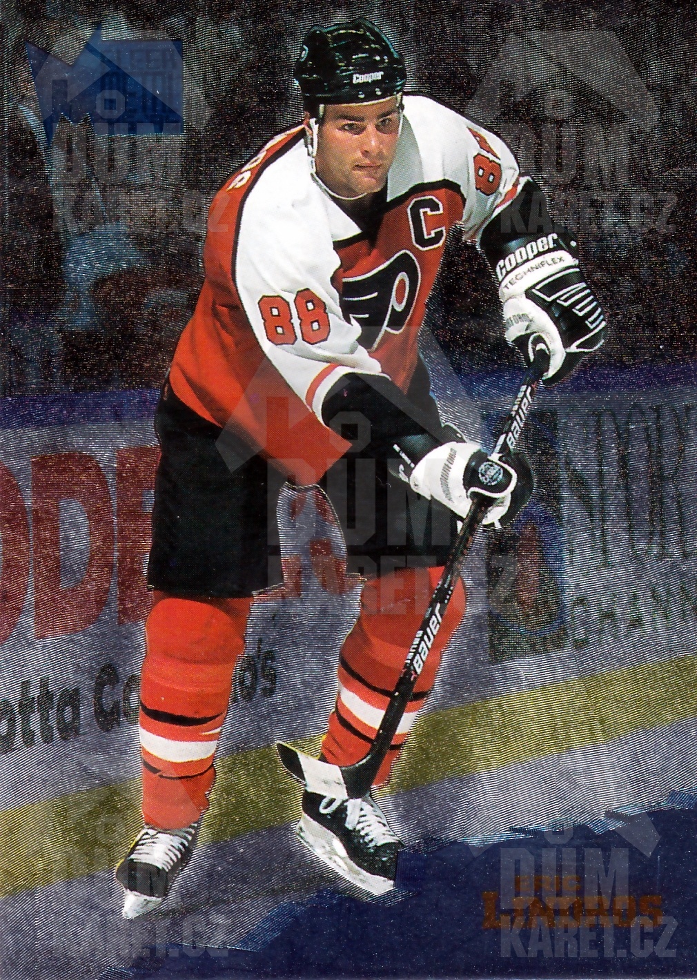 Eric Lindros - 1995/96 Fleer Metal - #112