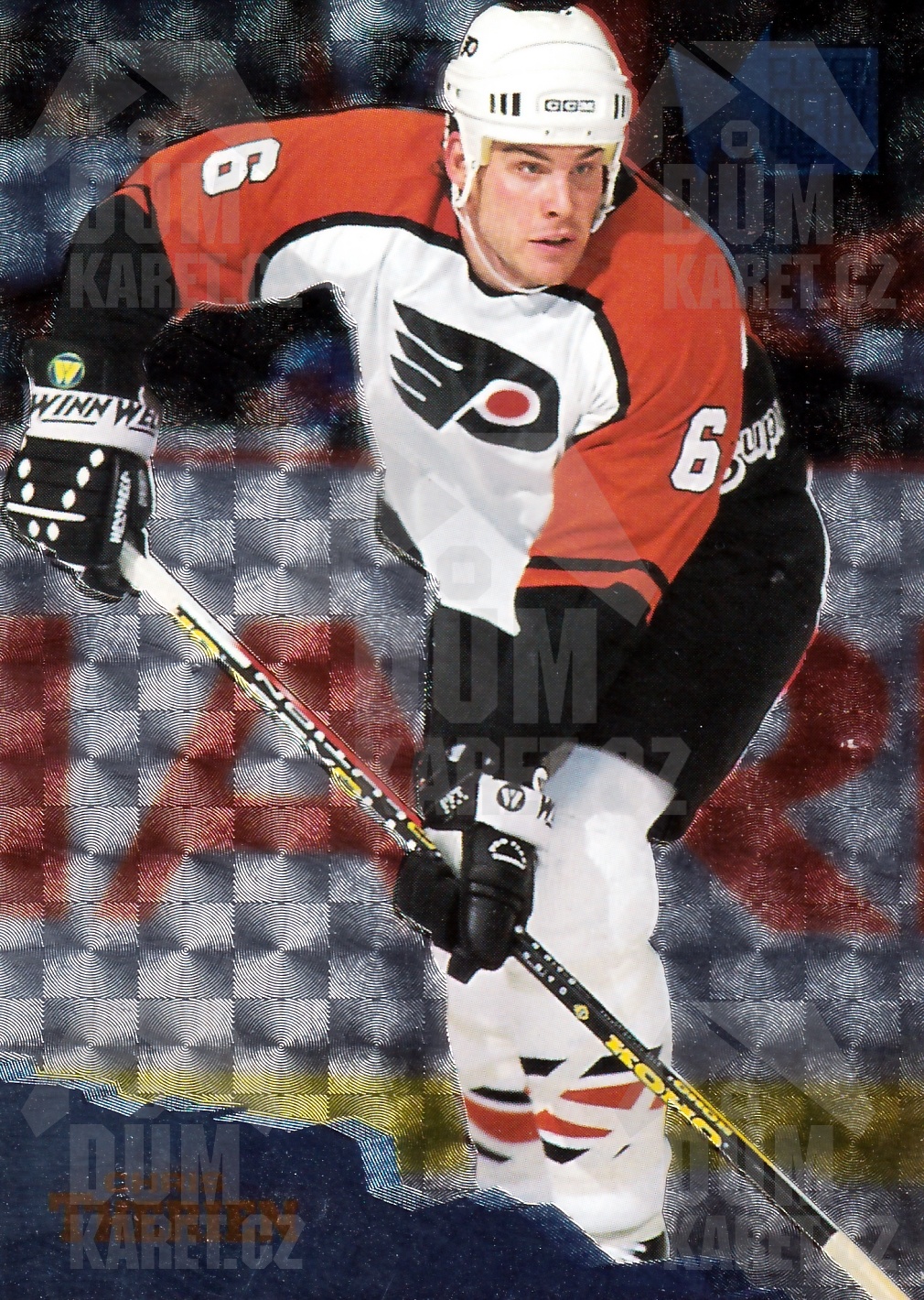 Chris Therien - 1995/96 Fleer Metal - #114