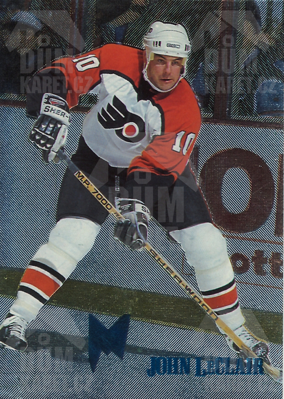 John LeClair - 1995/96 Fleer Metal - Iron Warriors - 5 of 15