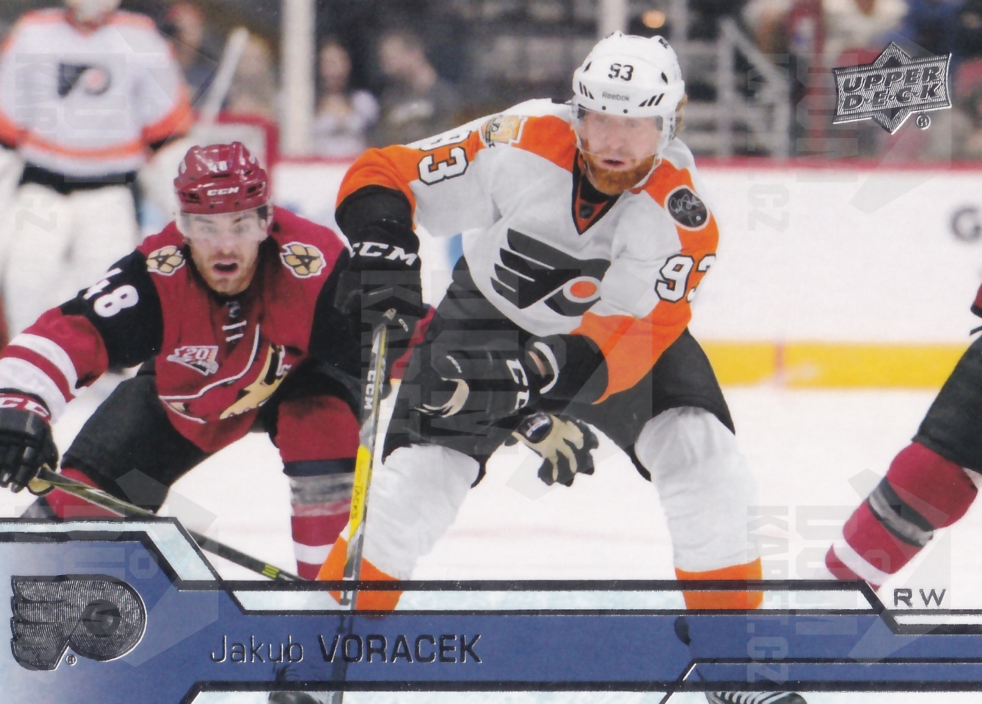 Jakub Voráček - 2016/17 UD Series II. Hockey - #388