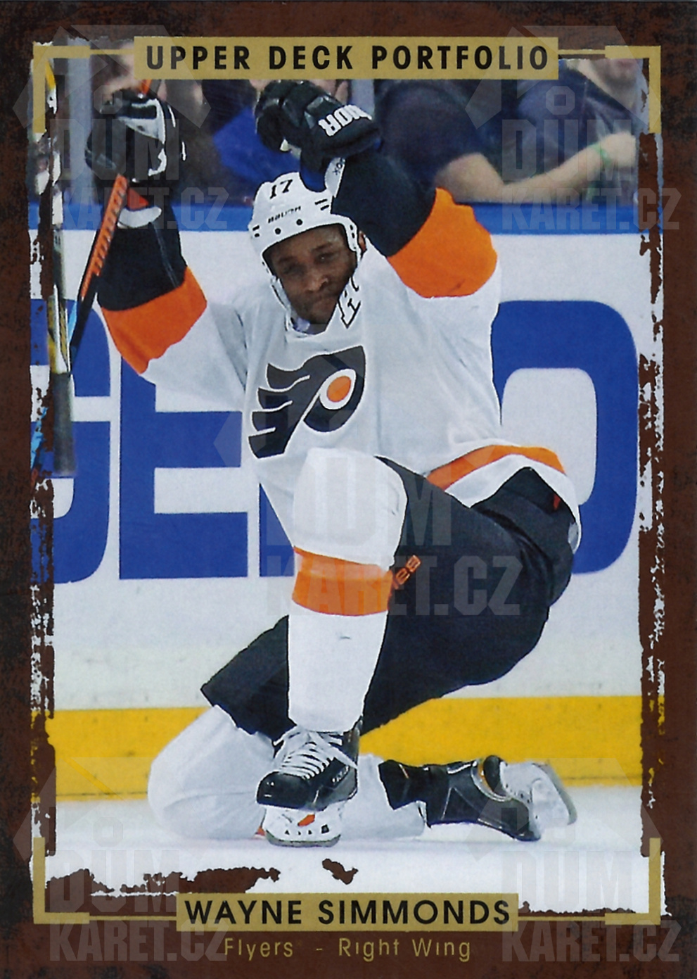Wayne Simmonds - 2015/16 UD Portfolio Hockey - #50