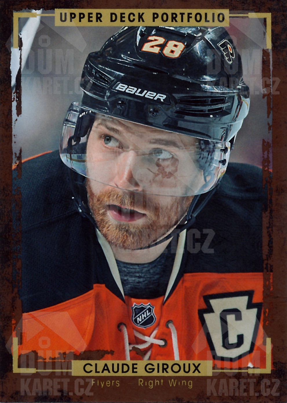 Claude Giroux - 2015/16 UD Portfolio Hockey - #49