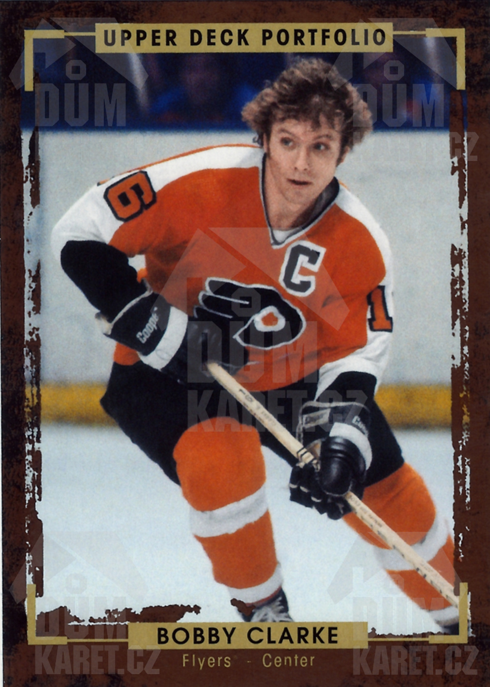 Bobby Clarke - 2015/16 UD Portfolio Hockey - #196