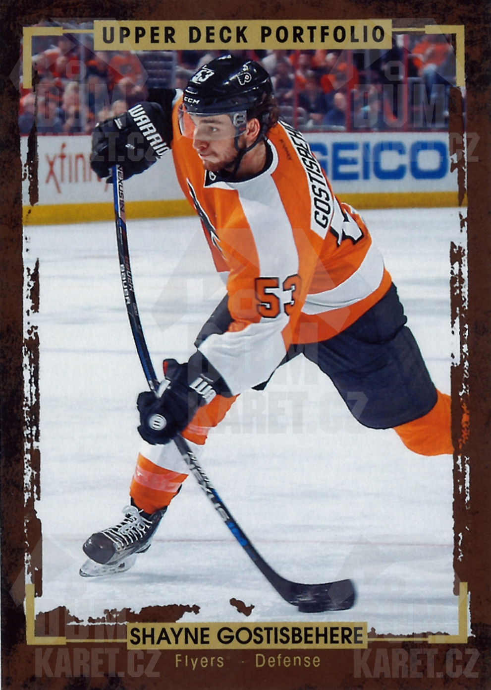 Shayne Gostisbehere - 2015/16 UD Portfolio Hockey - #57
