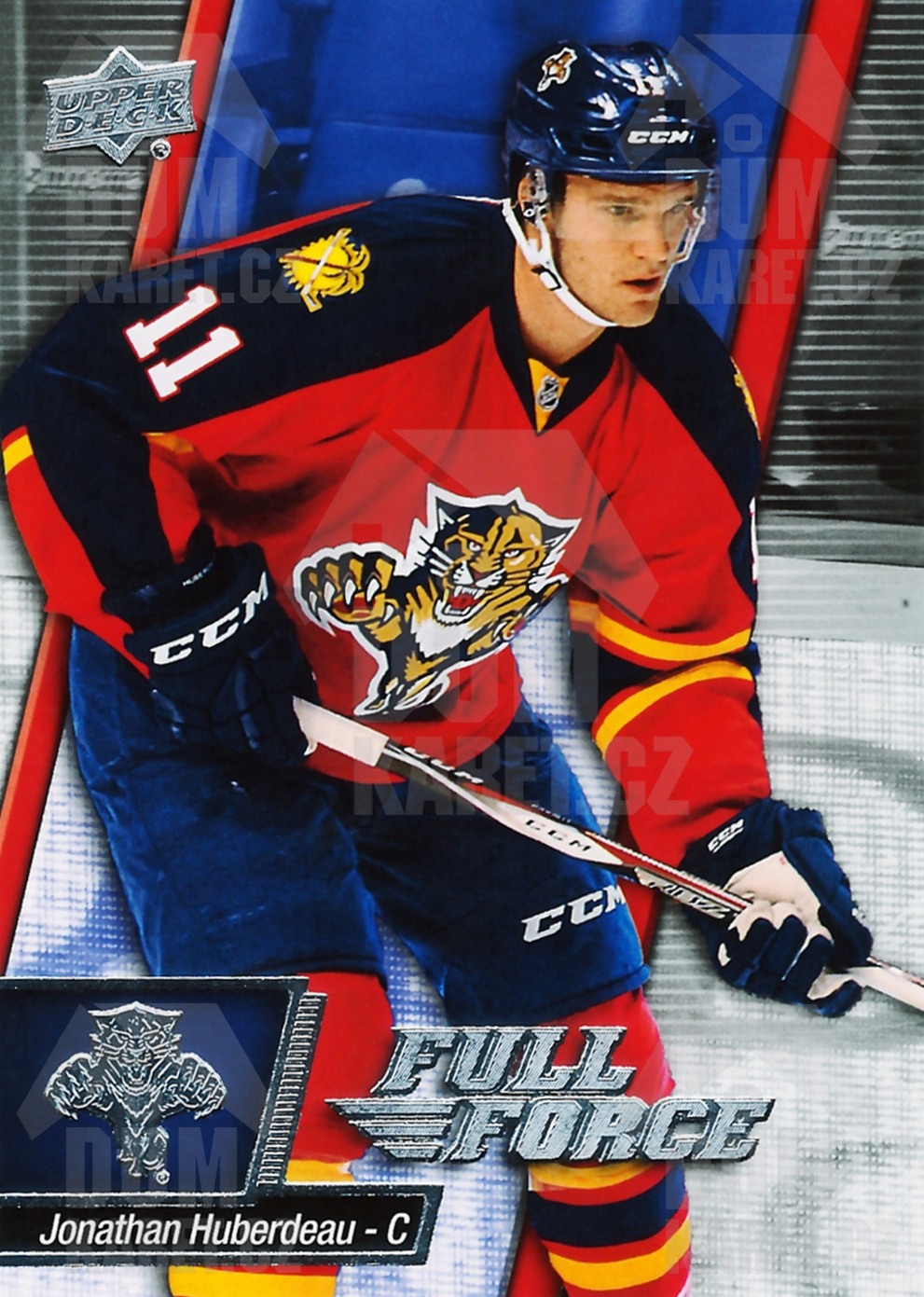 Jonathan Huberdeau - 2015/16 UD Full Force Hockey - #67