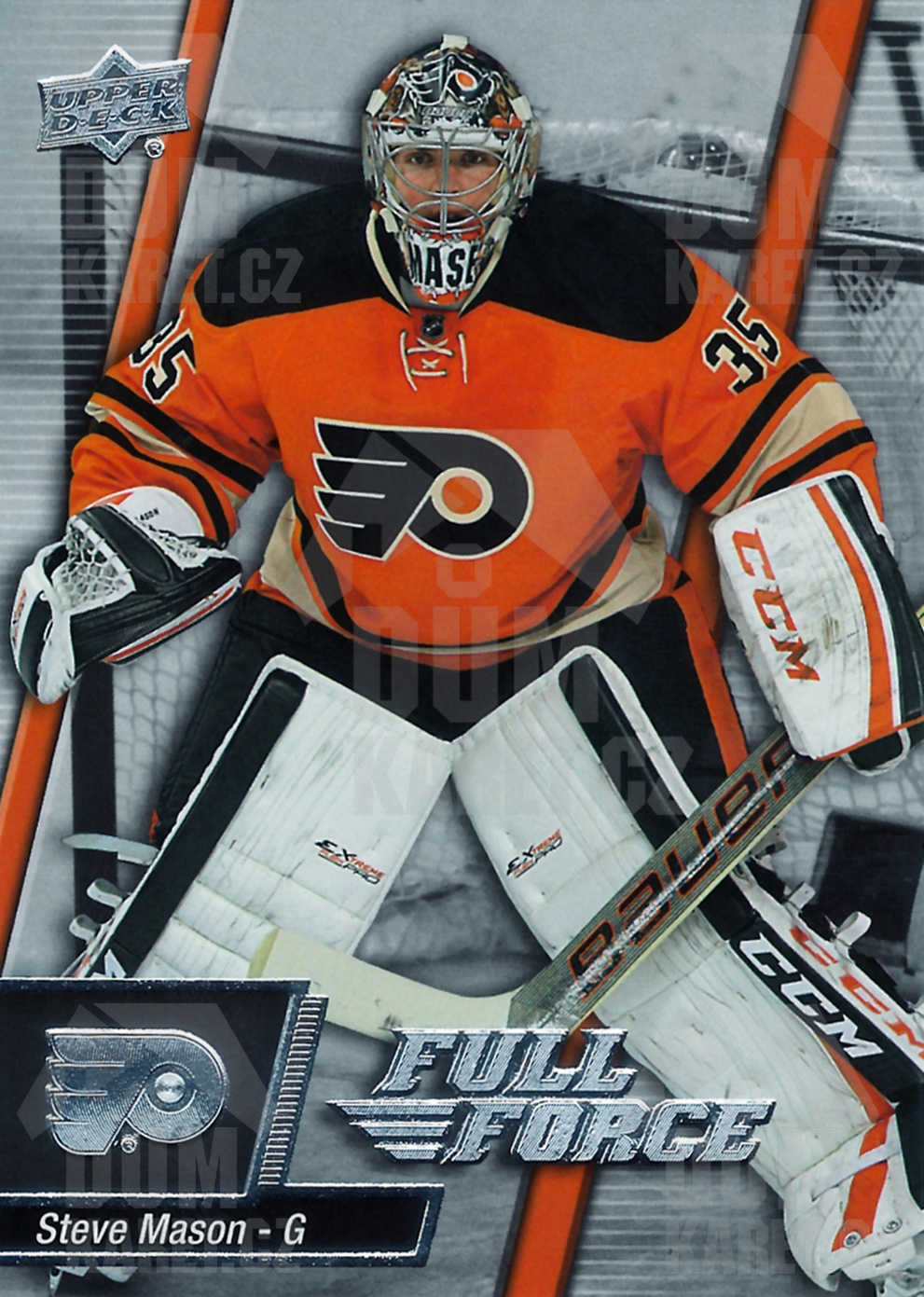 Steve Mason - 2015/16 UD Full Force Hockey - #23