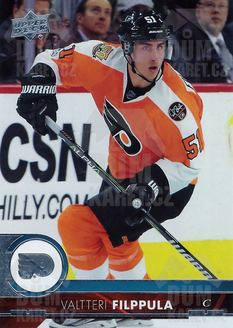 Valtteri Filppula - 2017/18 UD Series II. Hockey - #144