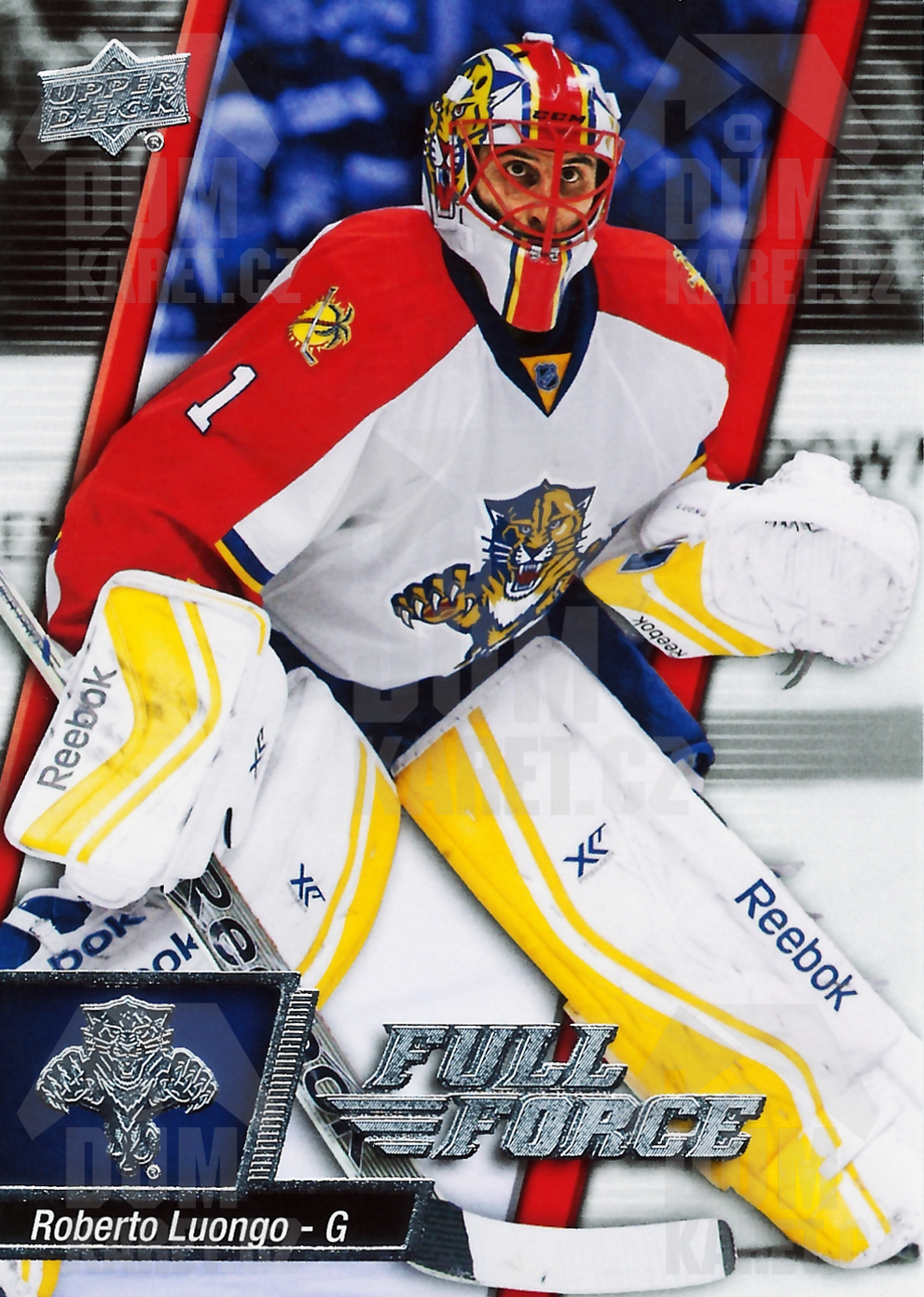 Roberto Luongo - 2015/16 UD Full Force Hockey - #55