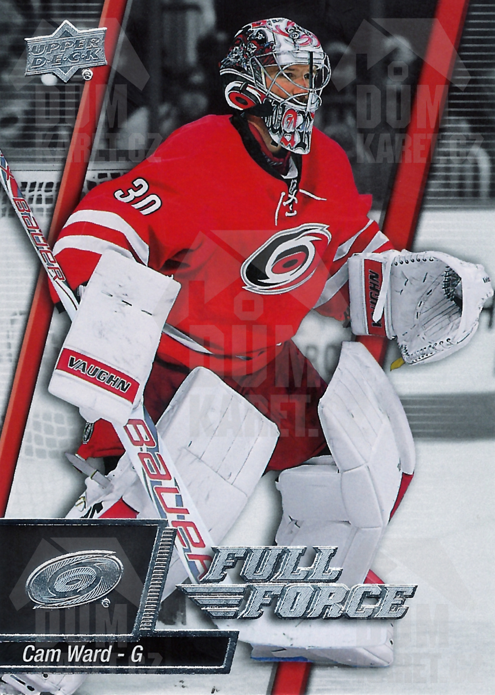 Cam Ward - 2015/16 UD Full Force Hockey - #74