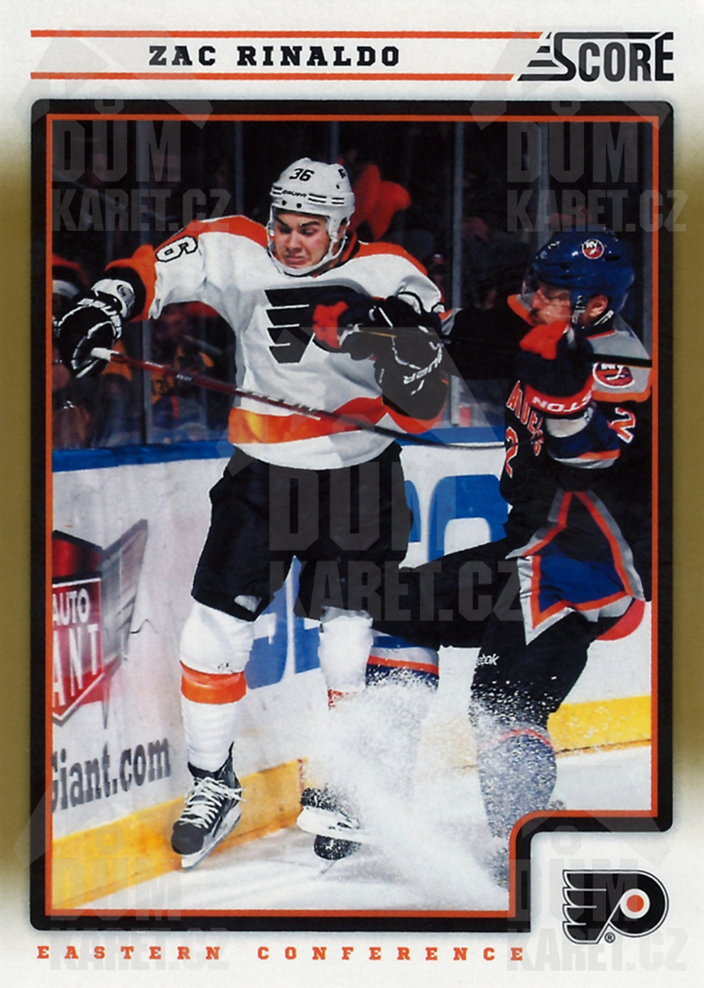 Zac Rinaldo - 2012/13 Score Hockey - Gold - #352