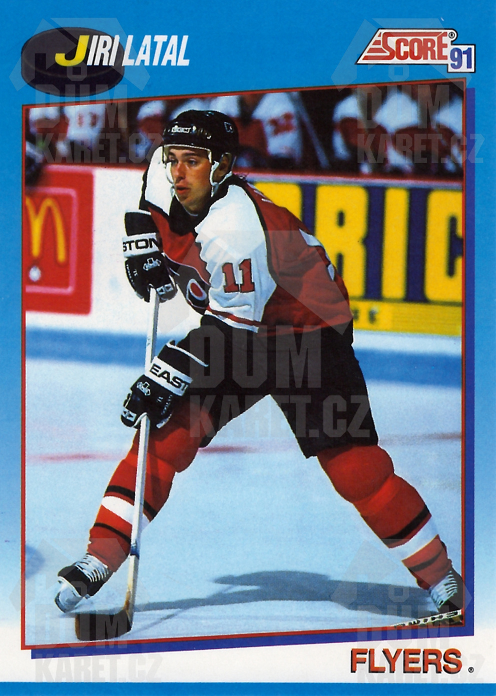 Jiří Látal - 1991/92 Score Hockey - Blue - #540