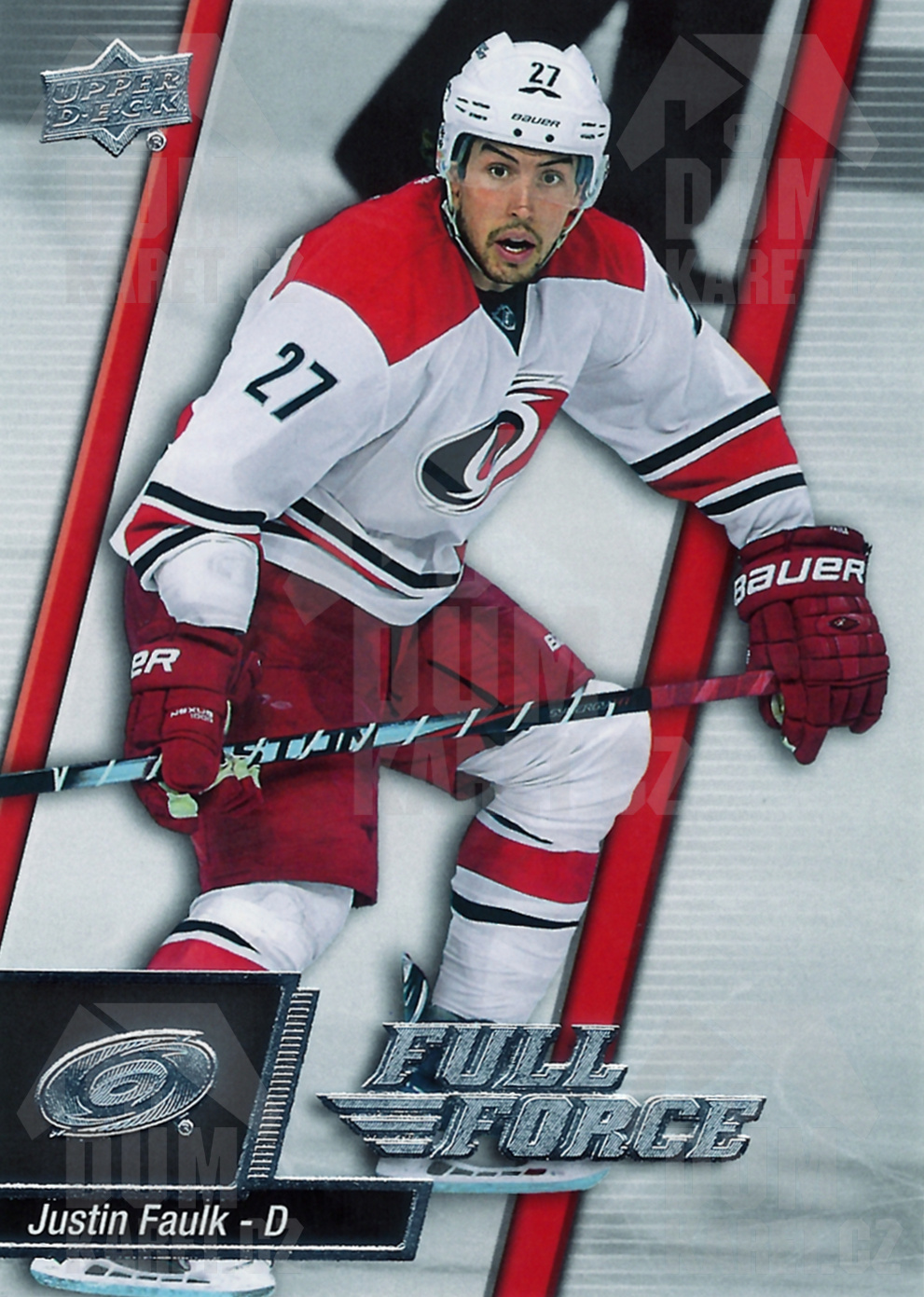 Justin Faulk - 2015/16 UD Full Force Hockey - #28