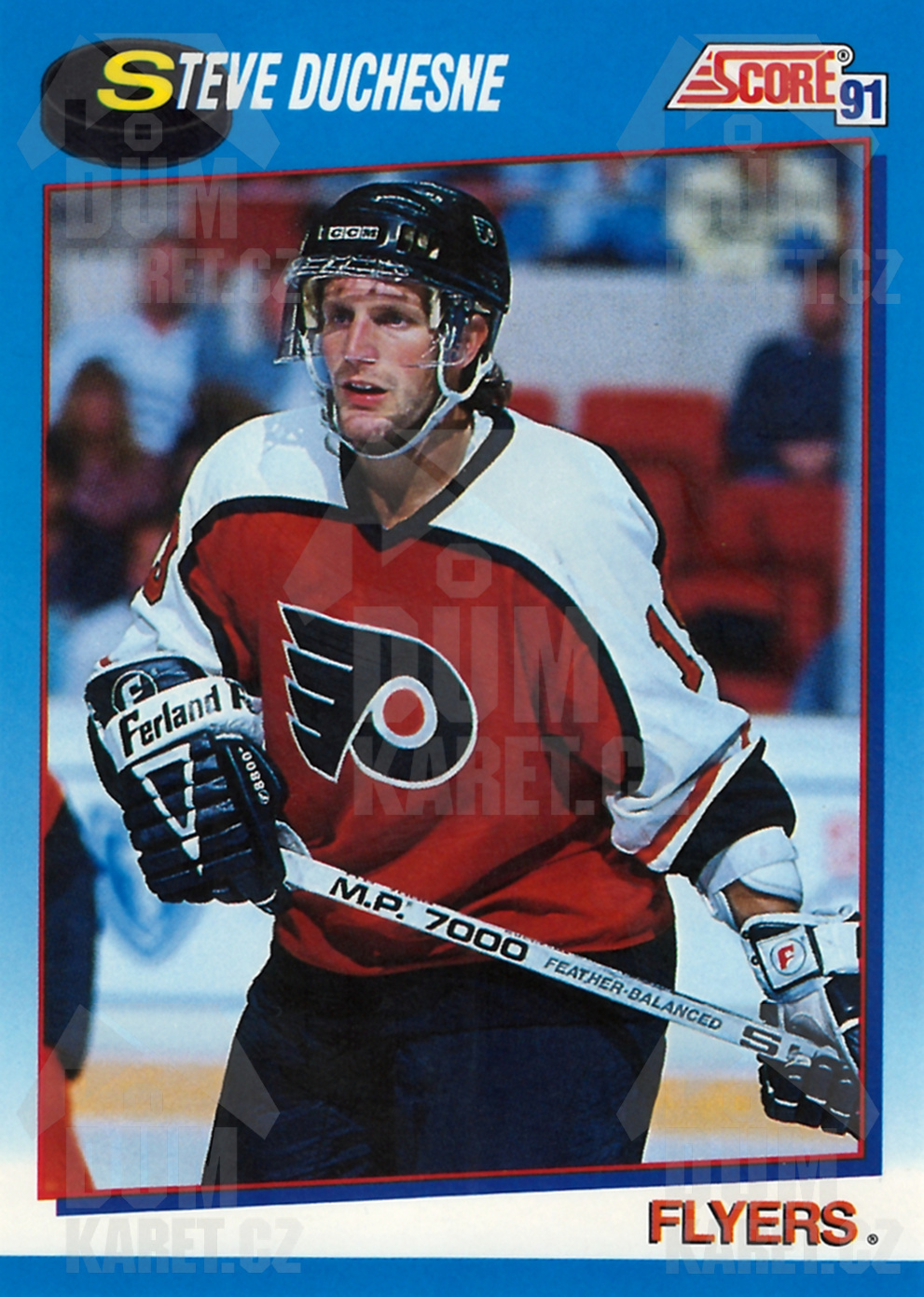 Steve Duchesne - 1991/92 Score Hockey - Blue - #569