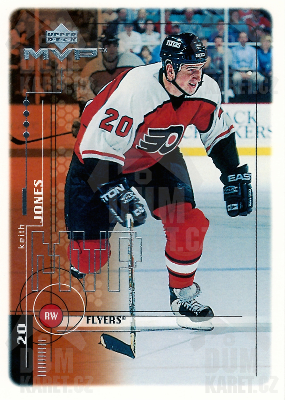 Keith Jones - 1998/99 MVP Hockey - #150