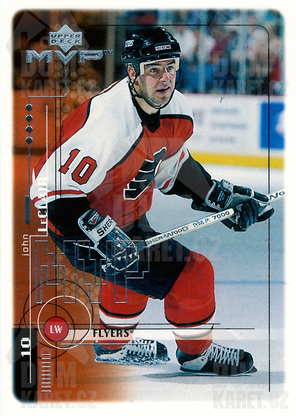 John LeClair - 1998/99 MVP Hockey - #148
