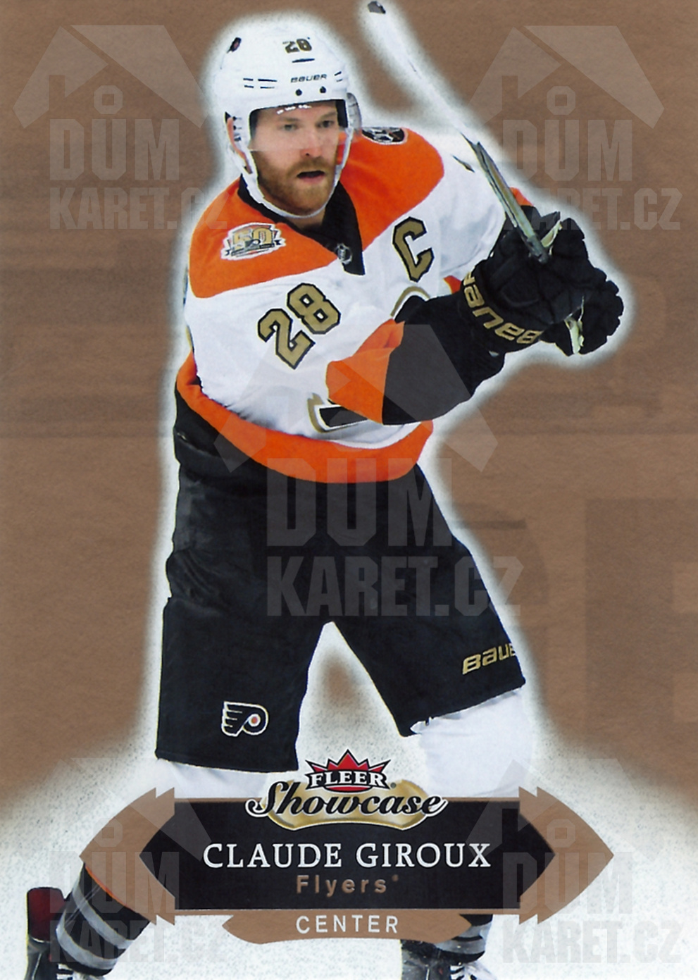 Claude Giroux - 2016/17 Fleer Showcase Hockey - #19