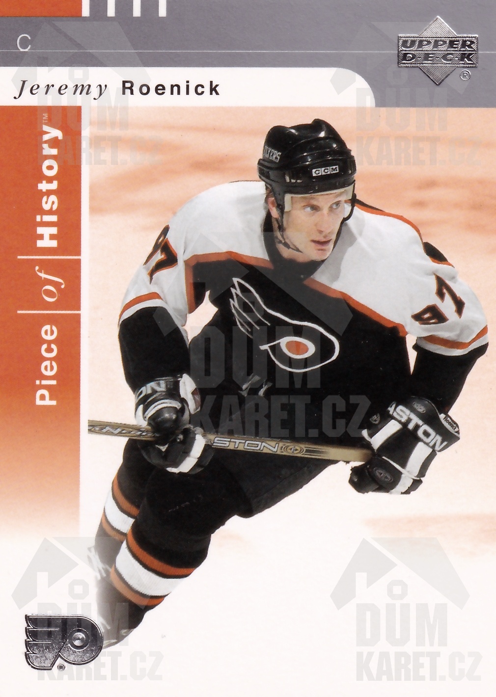 Jeremy Roenick - 2002/03 UD Piece of History - #65