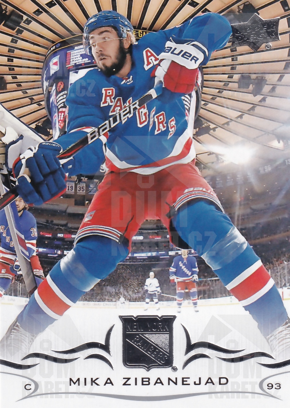 Mika Zibanejad - 2018/19 UD Series I. Hockey - #124