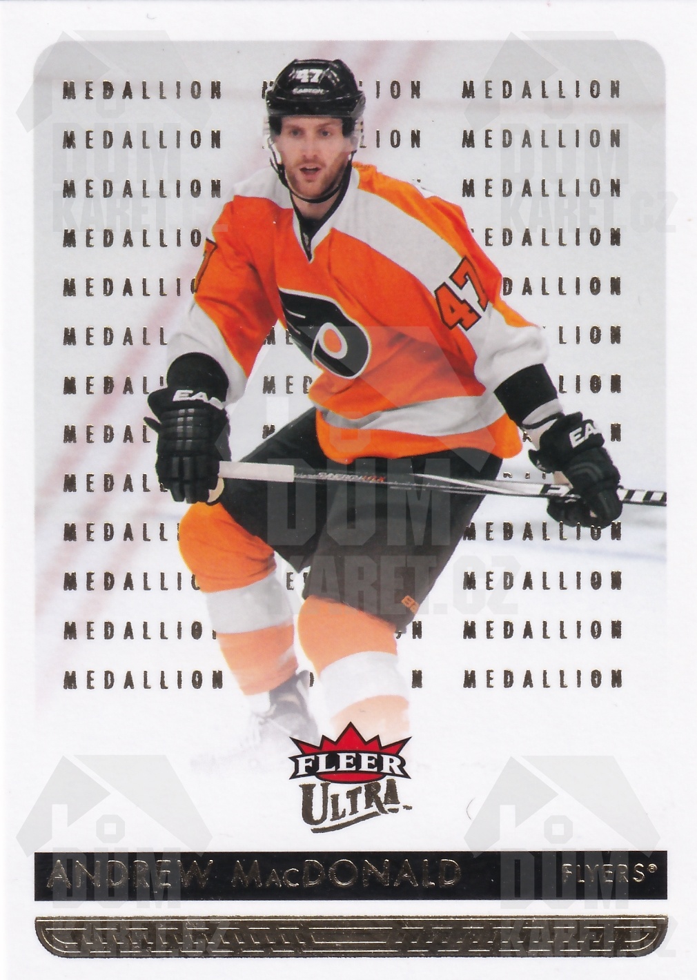 Andrew McDonald - 2014/15 Fleer Ultra Hockey - Gold Medallion - #135