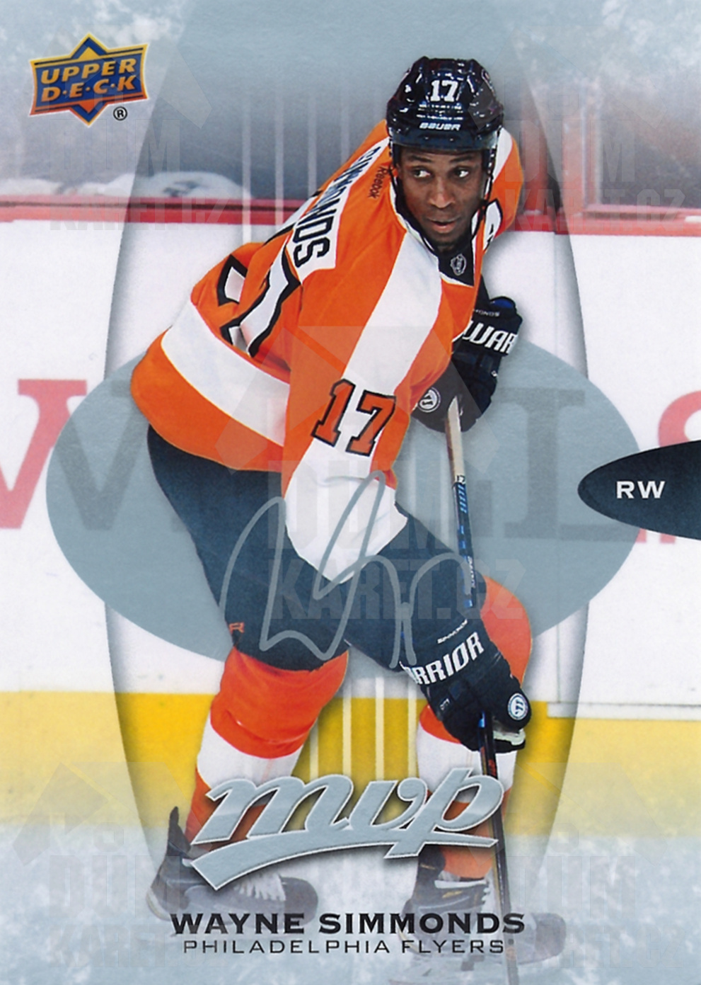 Wayne Simmonds - 2016/17 MVP Hockey - Silver - #163