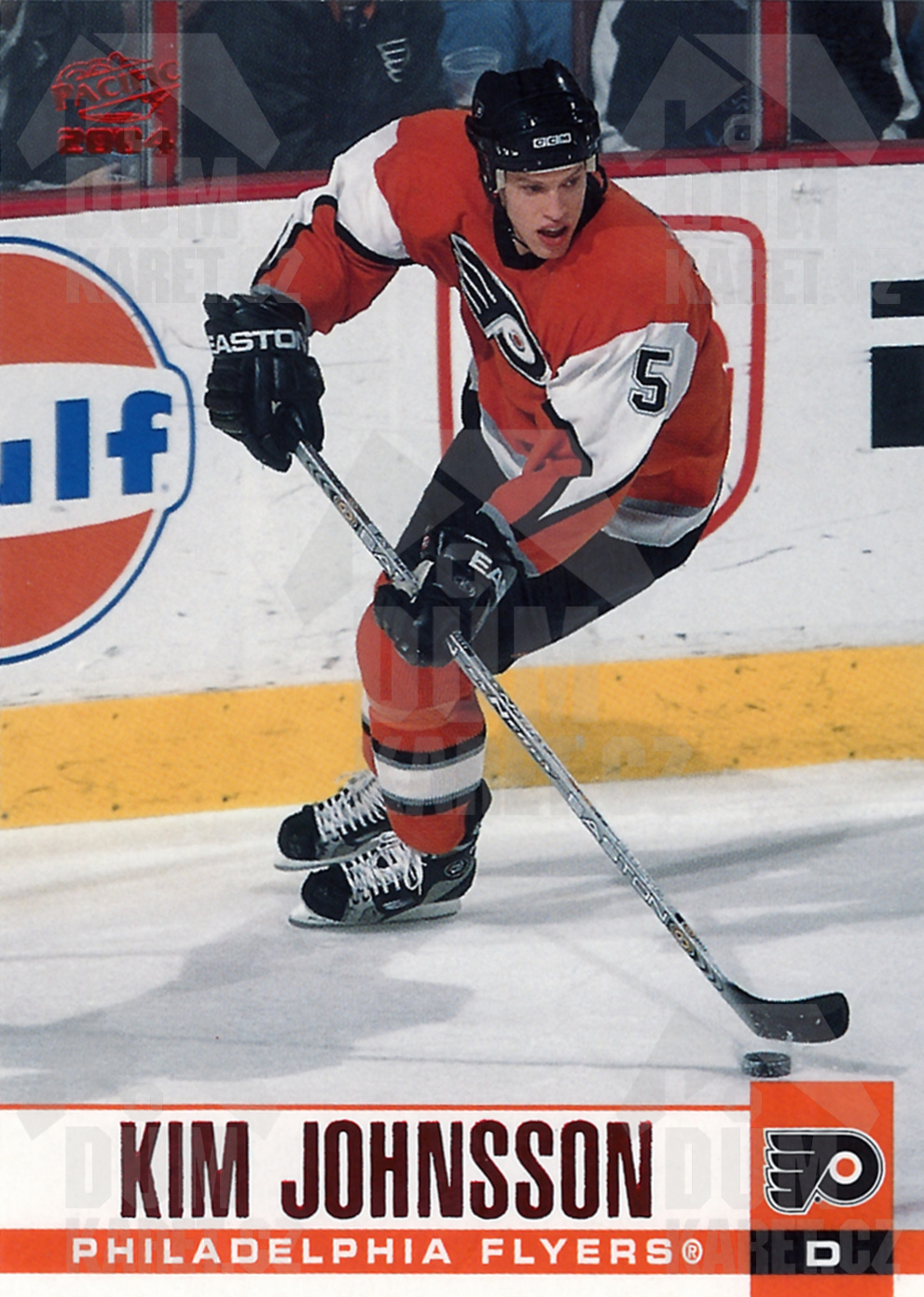 Kim Johnsson - 2003/04 Pacific Hockey - Red - #253