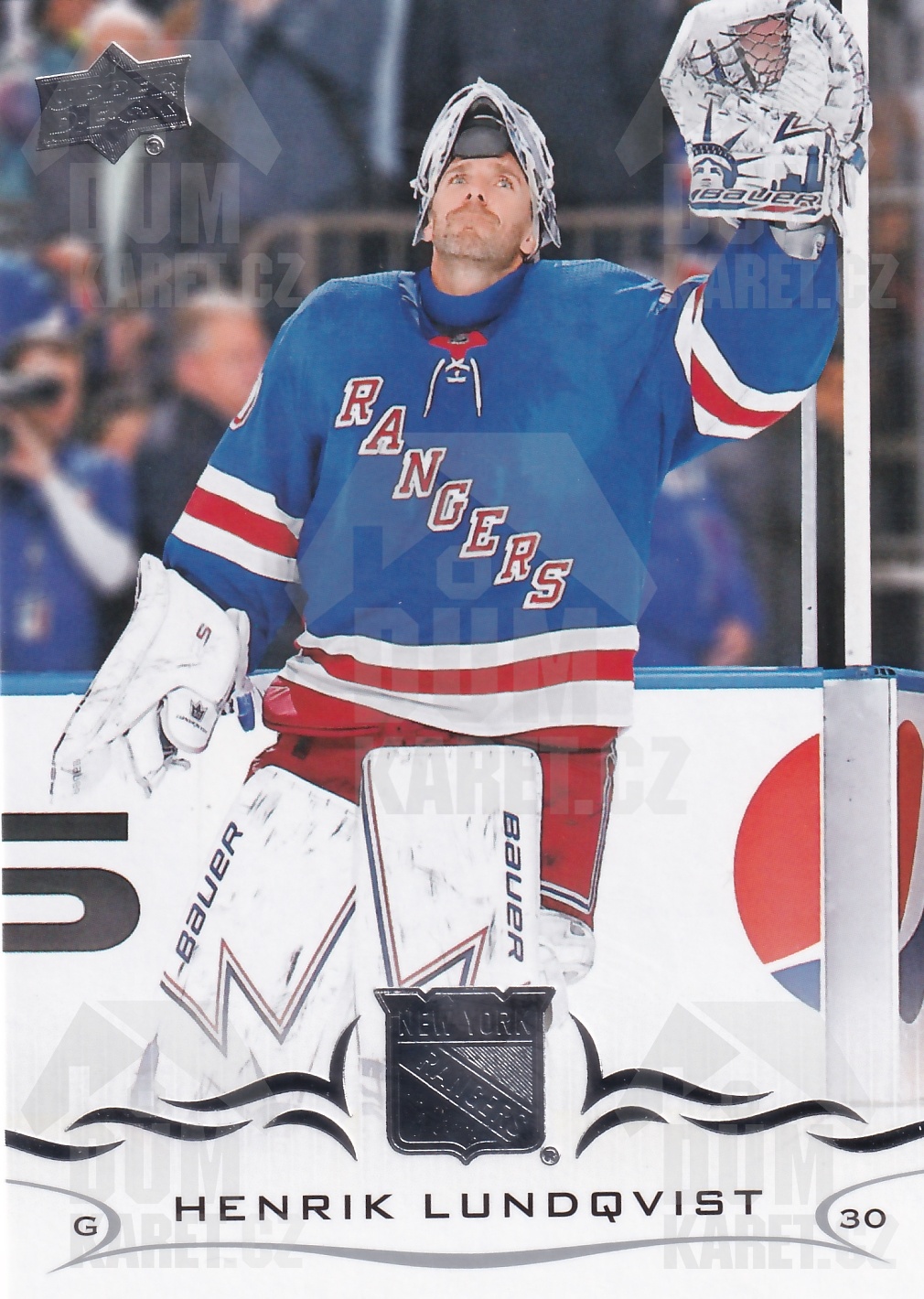 Henrik Lundqvist - 2018/19 UD Series II. Hockey - #374