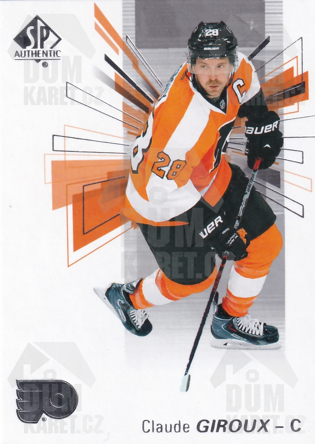 Claude Giroux - 2016/17 SP Authentic Hockey - #84