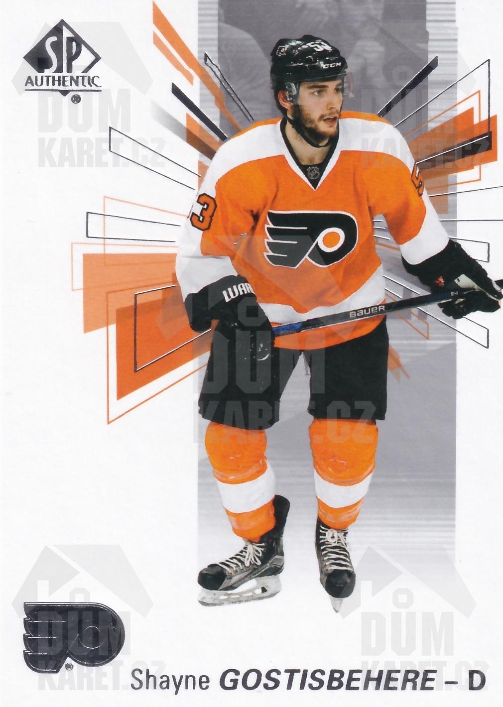 Shayne Gostisbehere - 2016/17 SP Authentic Hockey - #22