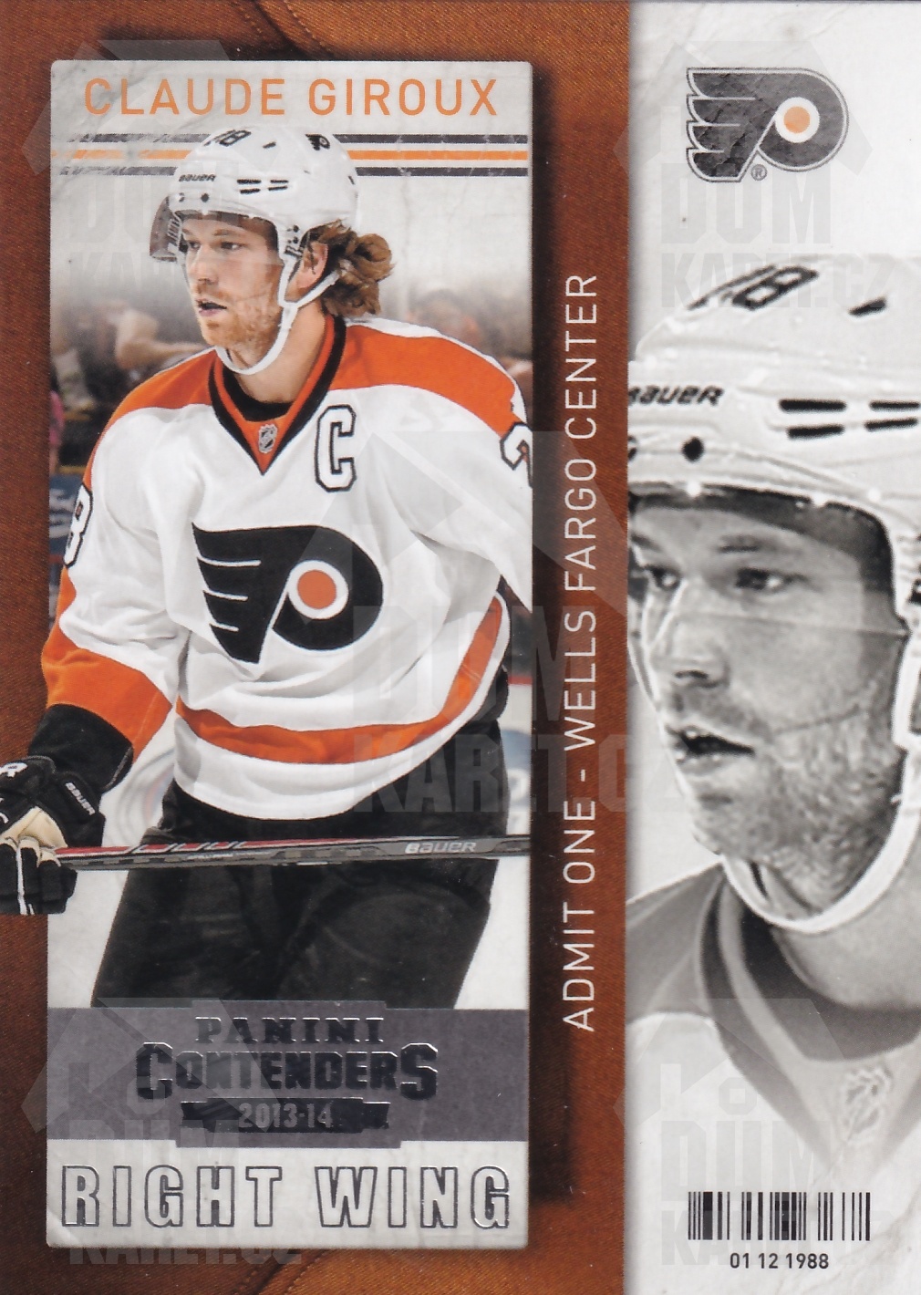 Claude Giroux - 2013/14 Panini Contenders - #74