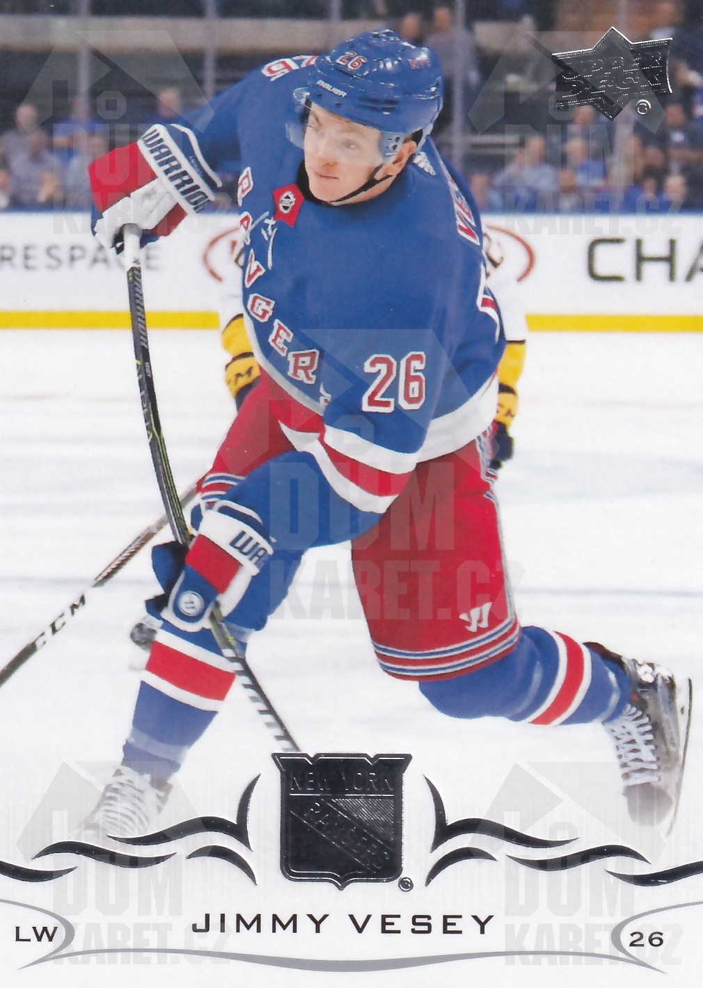 Jimmy Vesey - 2018/19 UD Series II. Hockey - #378