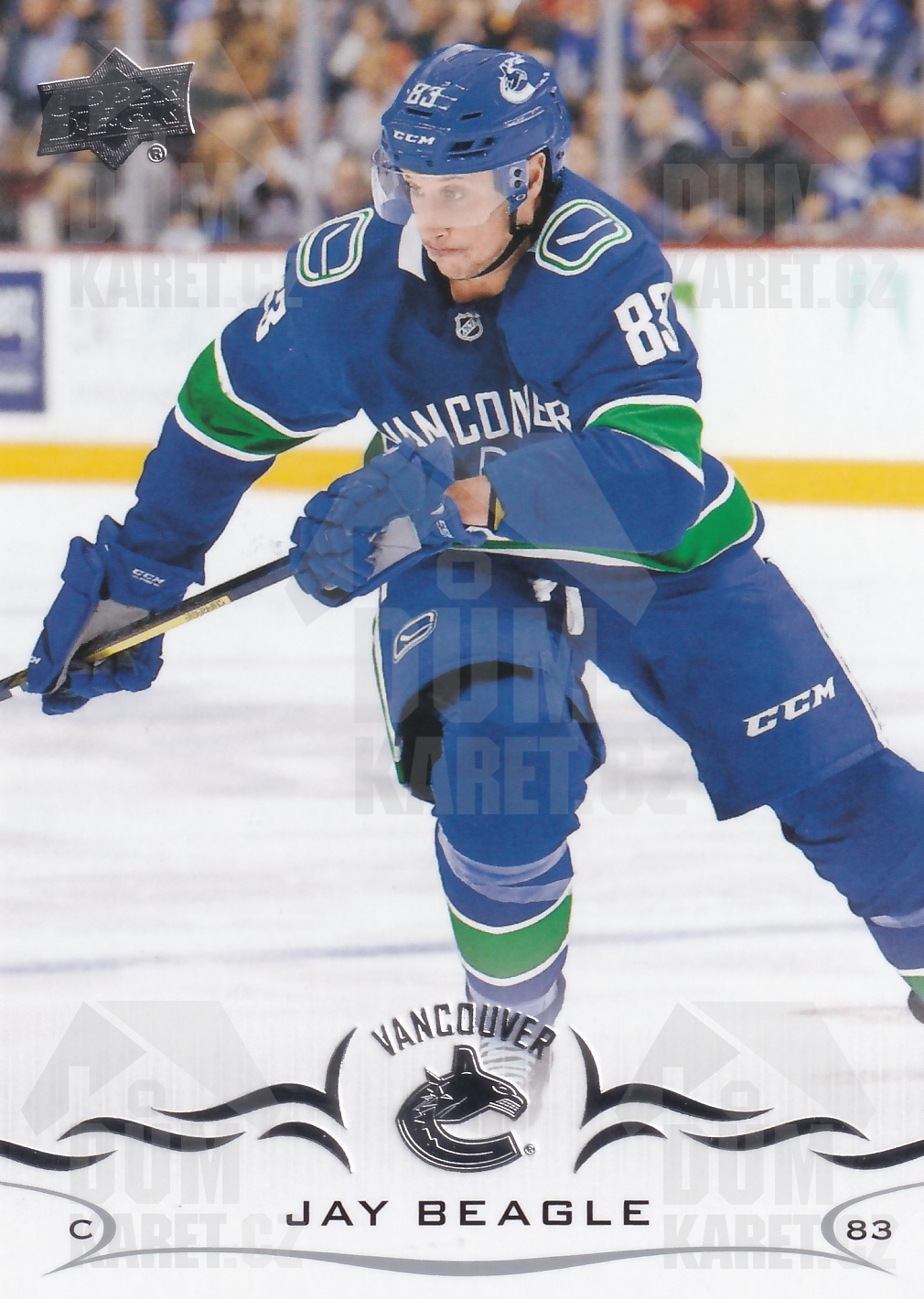 Jay Beagle - 2018/19 UD Series II. Hockey - #427