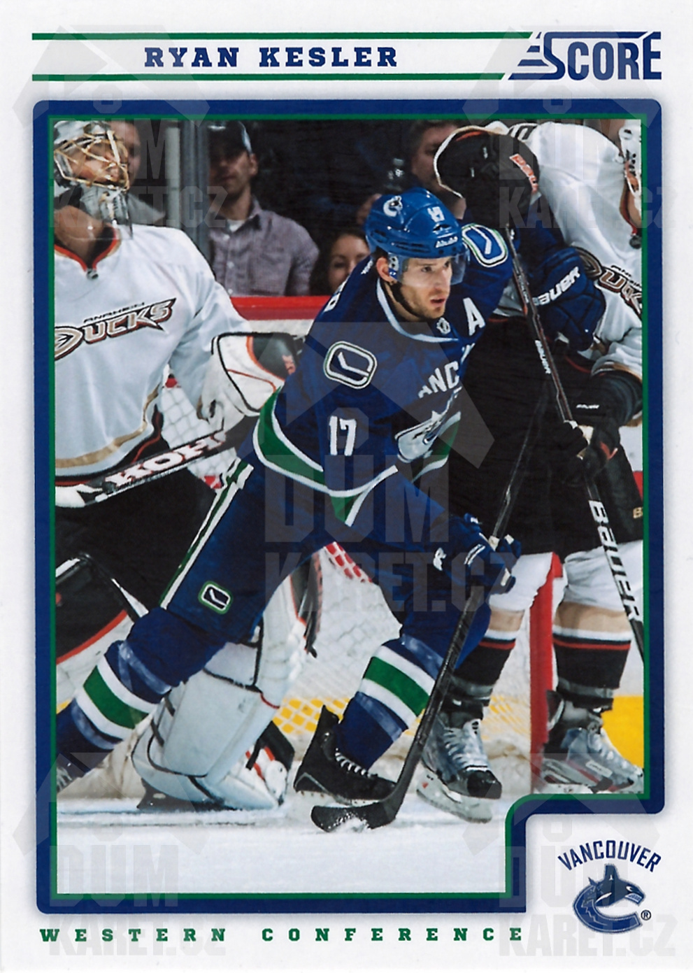 Ryan Kesler - 2012/13 Score Hockey - #448