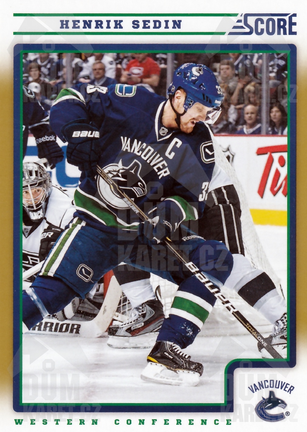 Henrik Sedin - 2012/13 Score Hockey - Gold - #446