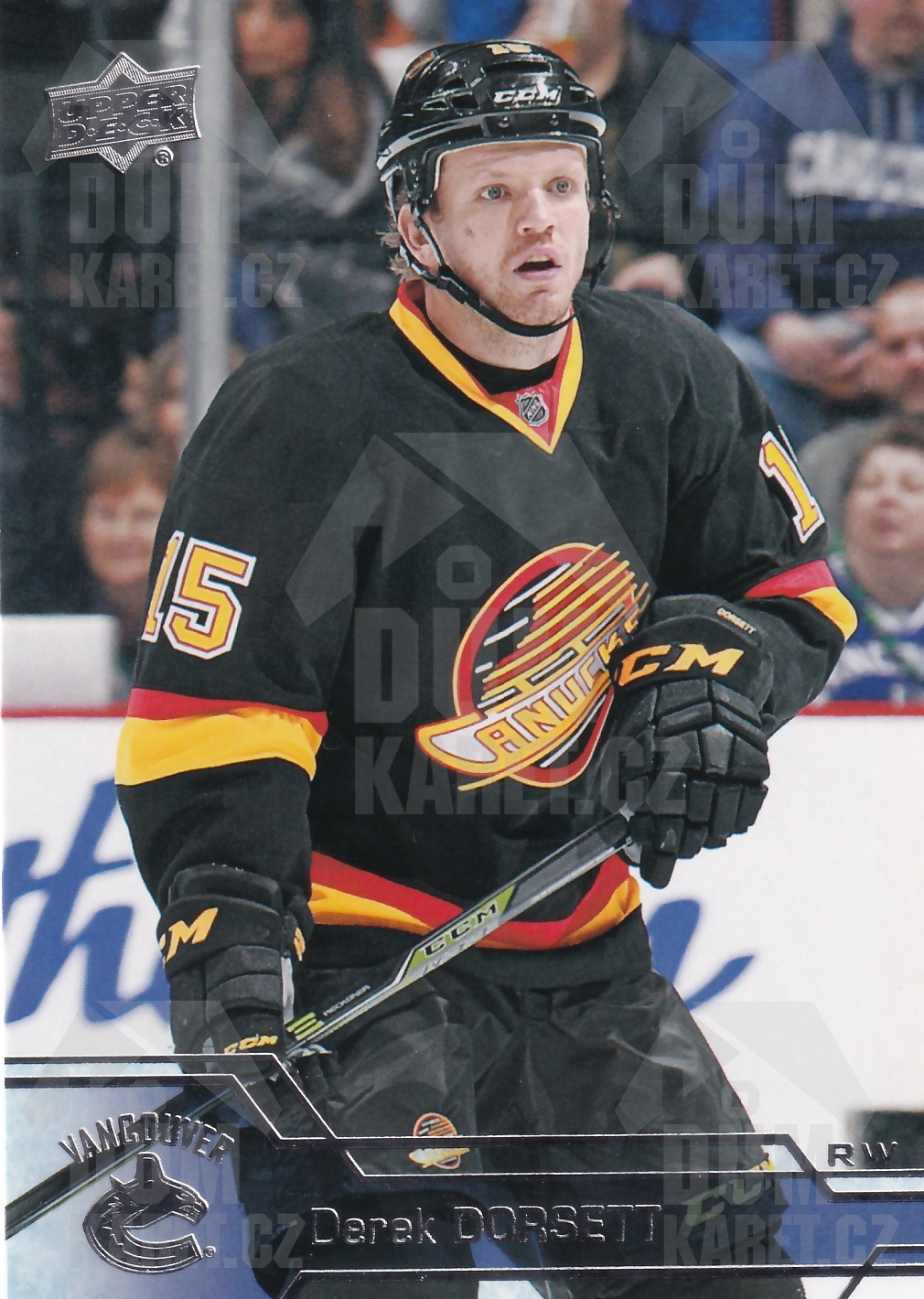 Derek Dorsett - 2016/17 UD Series I. Hockey - #180