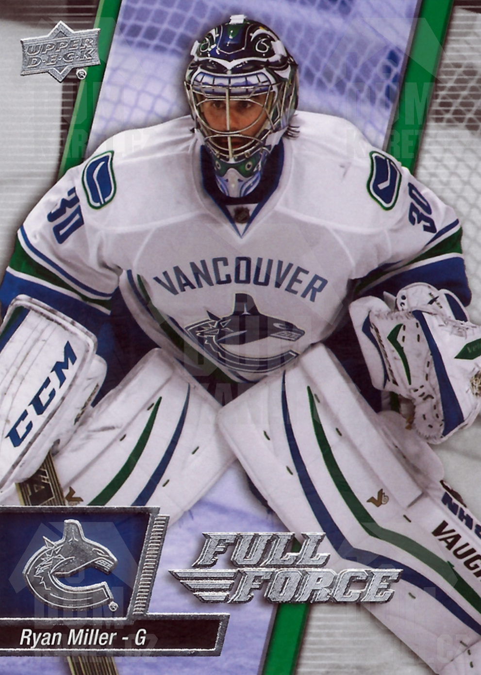 Ryan Miller - 2015/16 UD Full Force Hockey - #61