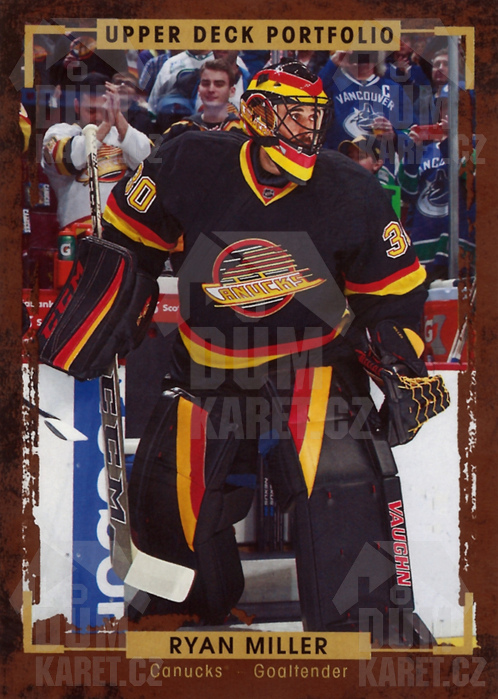 Ryan Miller - 2015/16 UD Portfolio Hockey - #153