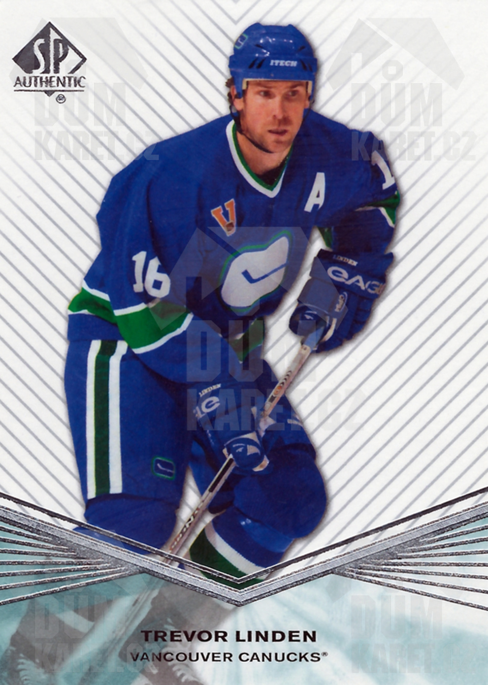 Trevor Linden - 2011/12 SP Authentic Hockey - #49