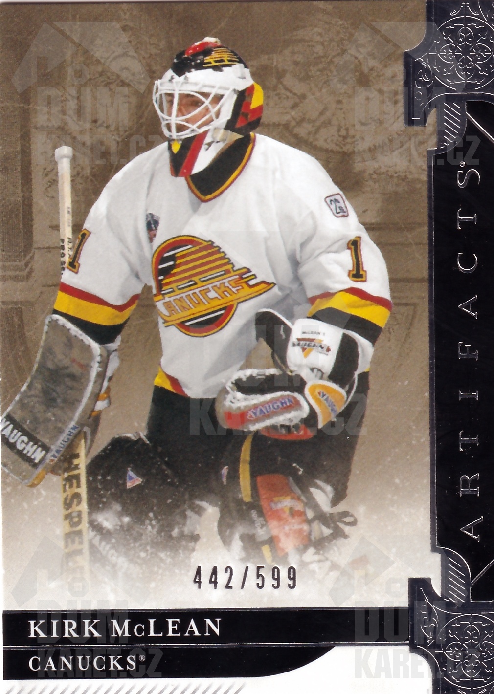 Kirk McLean - 2019/20 Artifacts Hockey - Legends /599 - #153