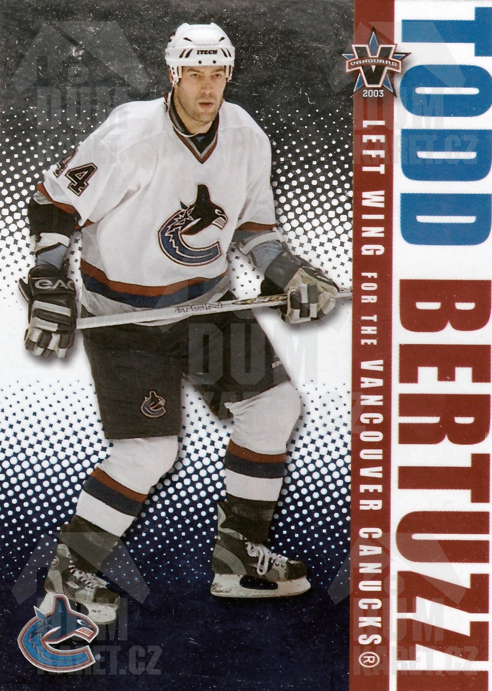 Todd Bertuzzi - 2002/03 Pacific Hockey - #94