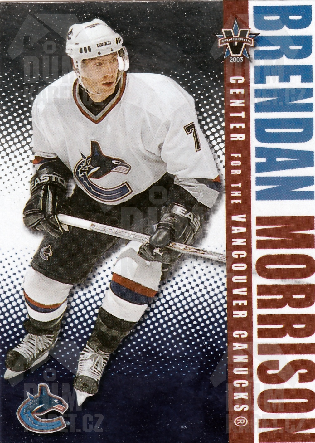 Brendan Morrison - 2002/03 Pacific Hockey - #96