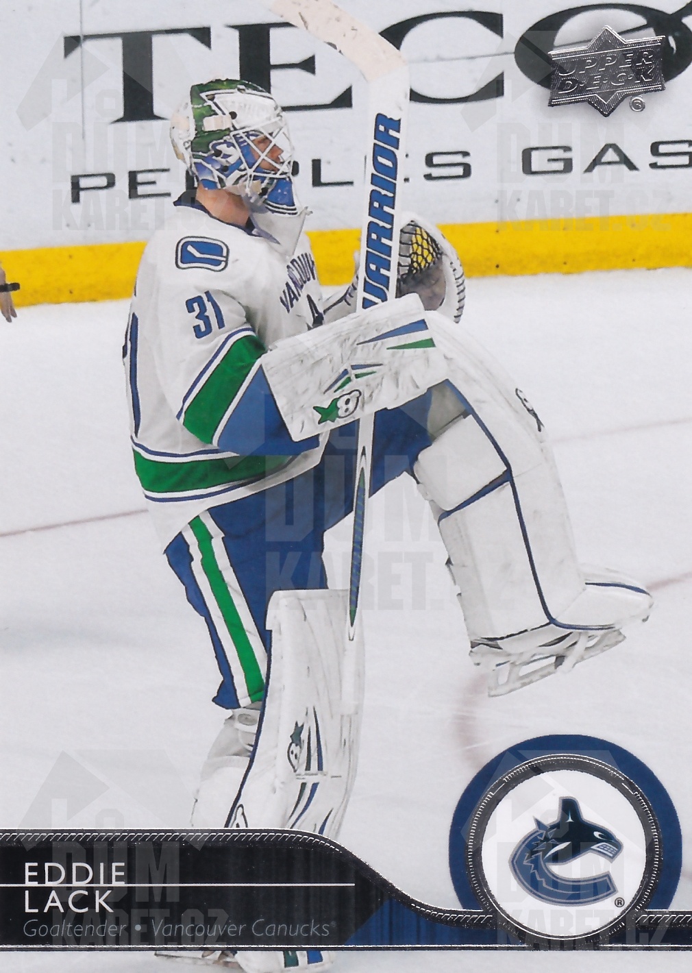 Eddie Lack - 2014/15 UD Series I. Hockey - #188