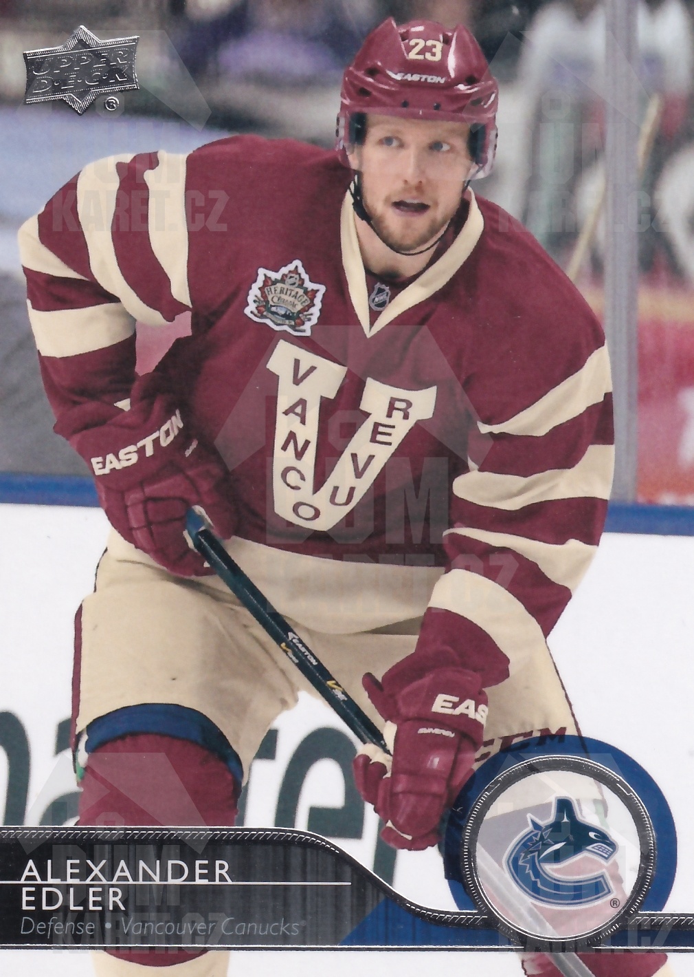 Alexander Edler - 2014/15 UD Series I. Hockey - #187
