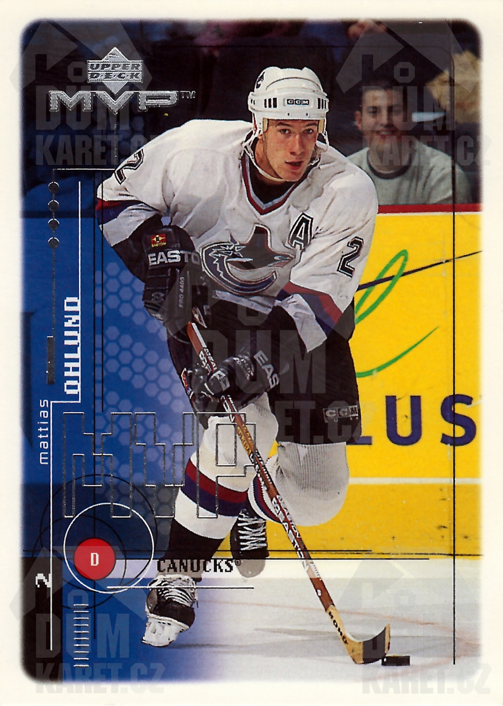 Mattias Ohlund - 1998/99 MVP Hockey - #203