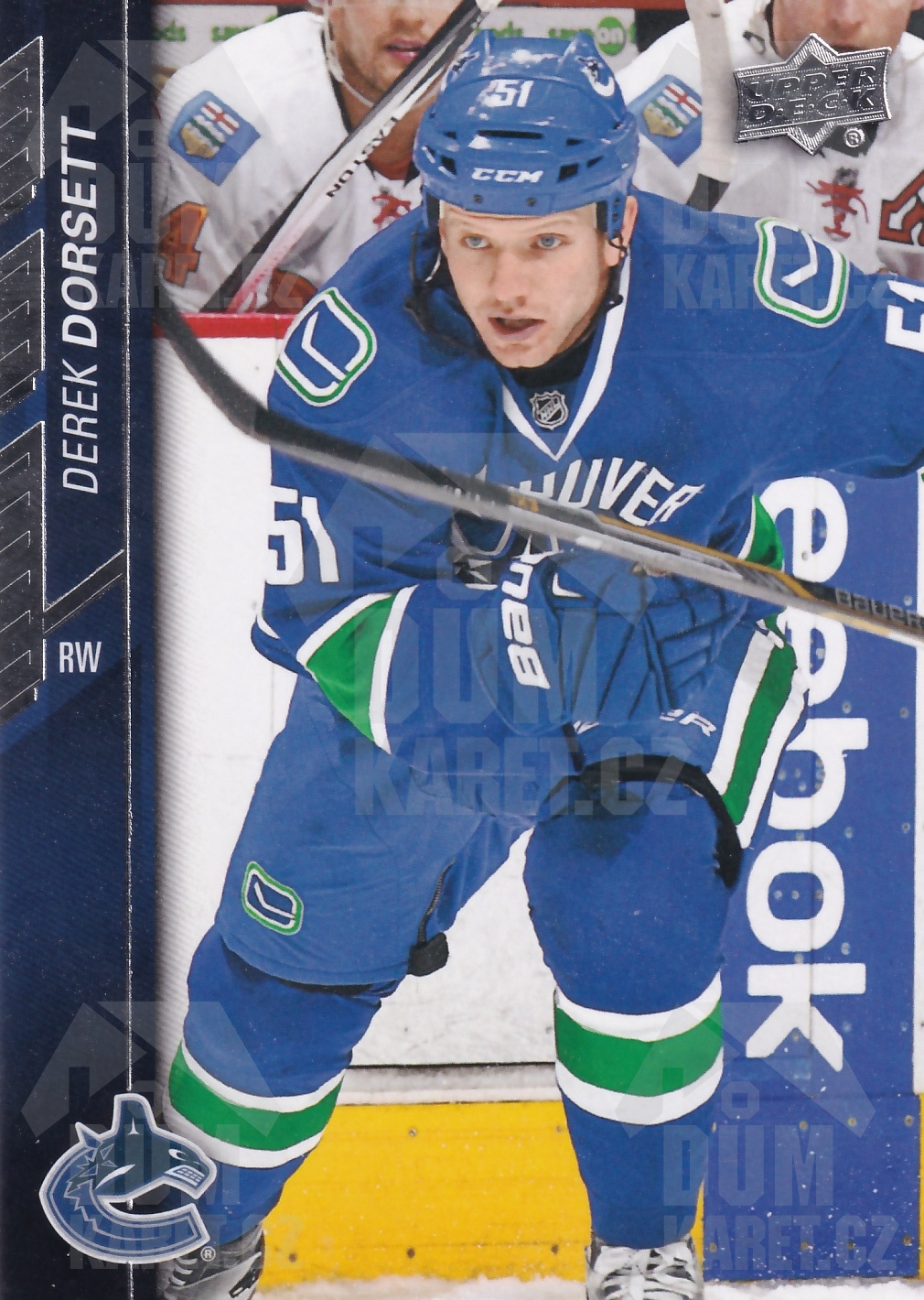 Derek Dorsett - 2015/16 UD Series I. Hockey - #183