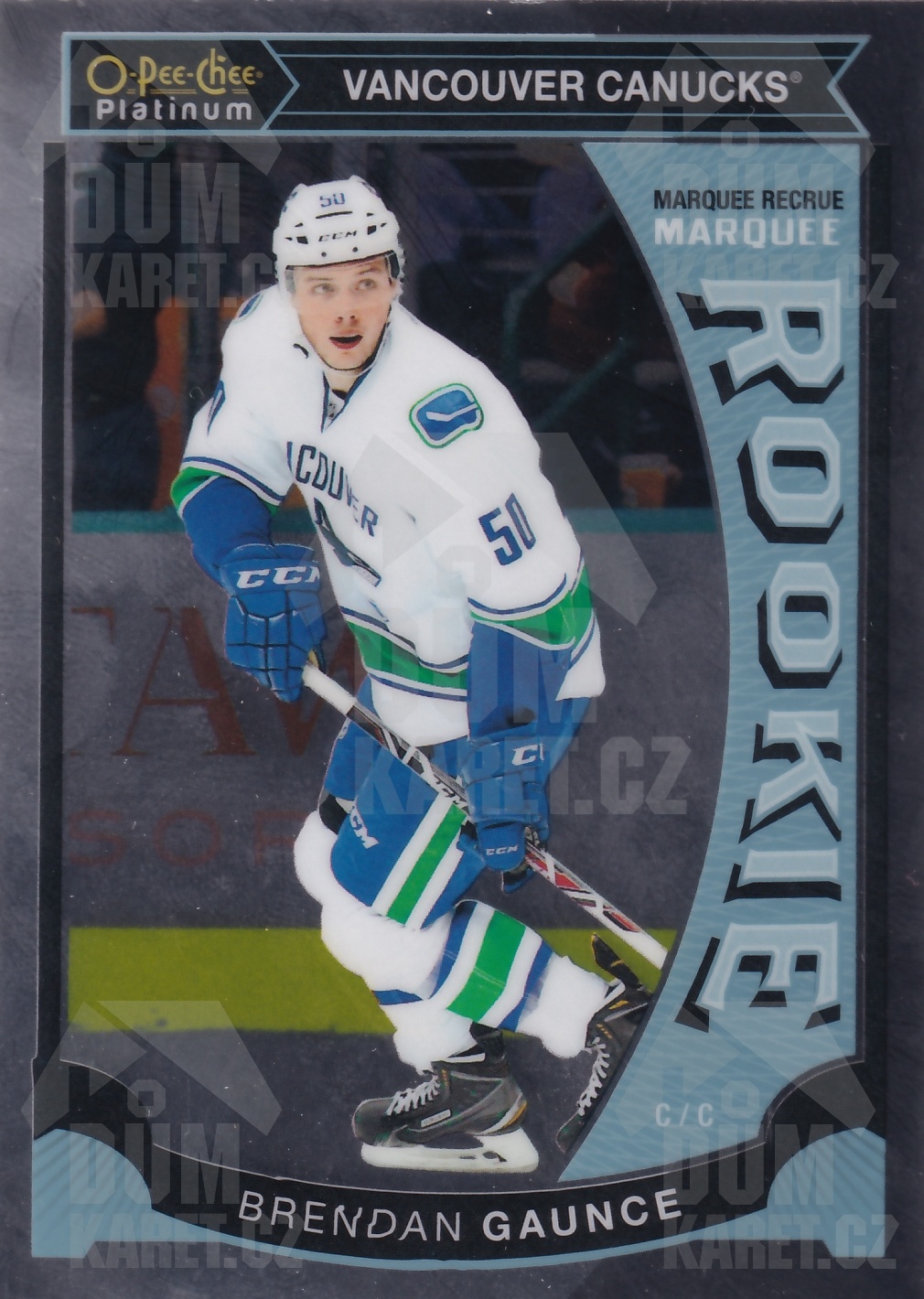 Brendan Gaunce - 2015/16 OPC Platinum Hockey - Marquee Rookie - #M35