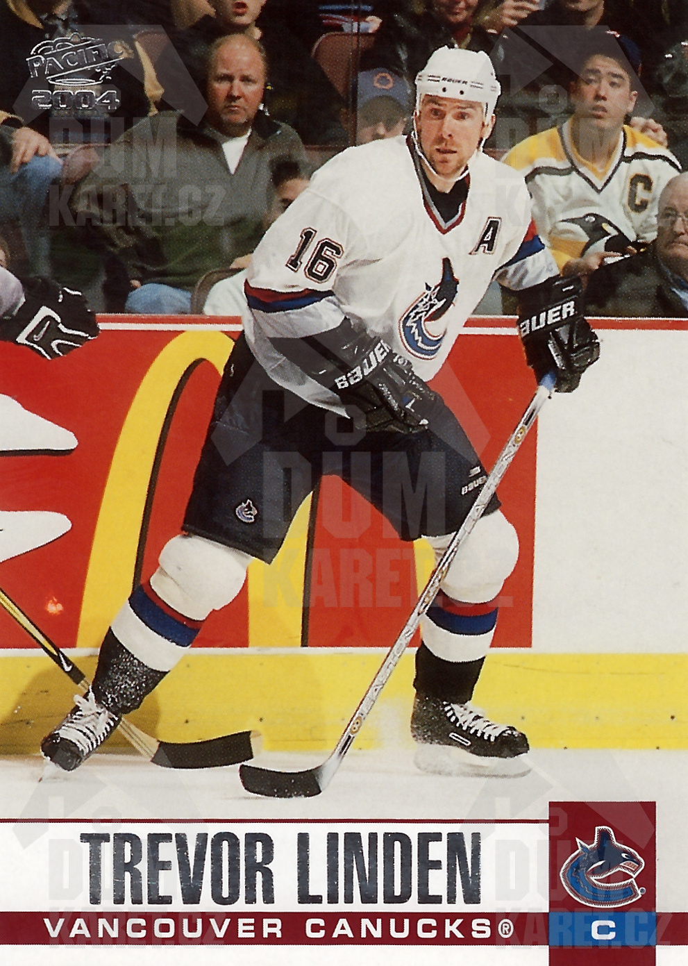 Trevor Linden - 2003/04 Pacific Hockey - #332