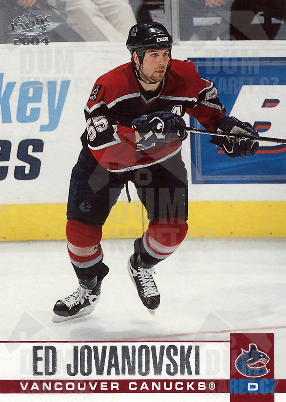 Ed Jovanovski - 2003/04 Pacific Hockey - #330
